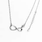 Infinity Necklace & Multi-Link Bracelet Set