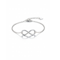 Sleek Minimalist Infinity Bracelet