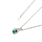 Oval Blue Sapphire Jewelry Set