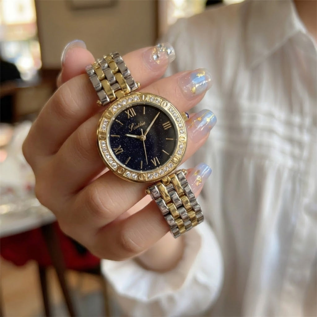 Scottie 9562 Women’s Luxury Fashion Watch – Quartz Wristwatch Gold