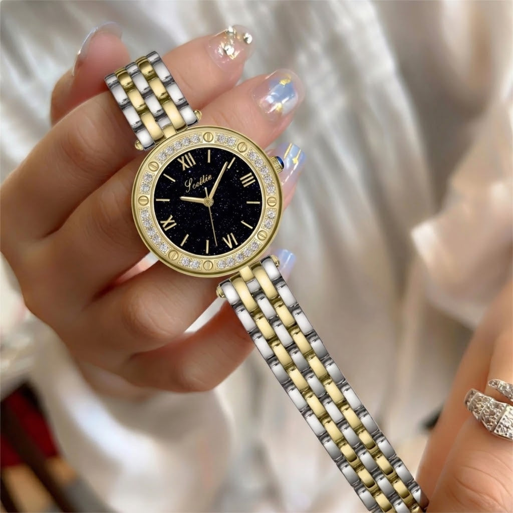 Scottie 9562 Women’s Luxury Fashion Watch – Quartz Wristwatch Gold