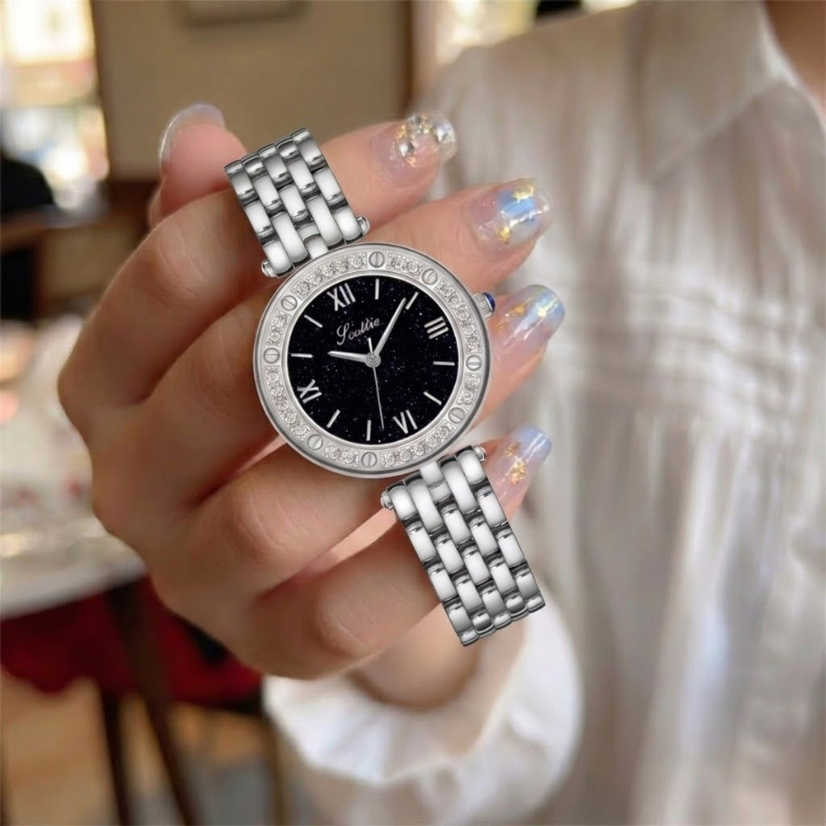 Scottie 9562 Women’s Luxury Fashion Watch –  Quartz Wristwatch White