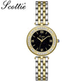 Scottie 9562 Women’s Luxury Fashion Watch – Quartz Wristwatch Gold