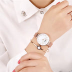 CURREN 9032 New Women’s Bracelet Watch – Simple Luxury Fashion Quartz Wristwatch for Girls Rose Gold