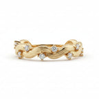 Shimmering Gold Vine Ring