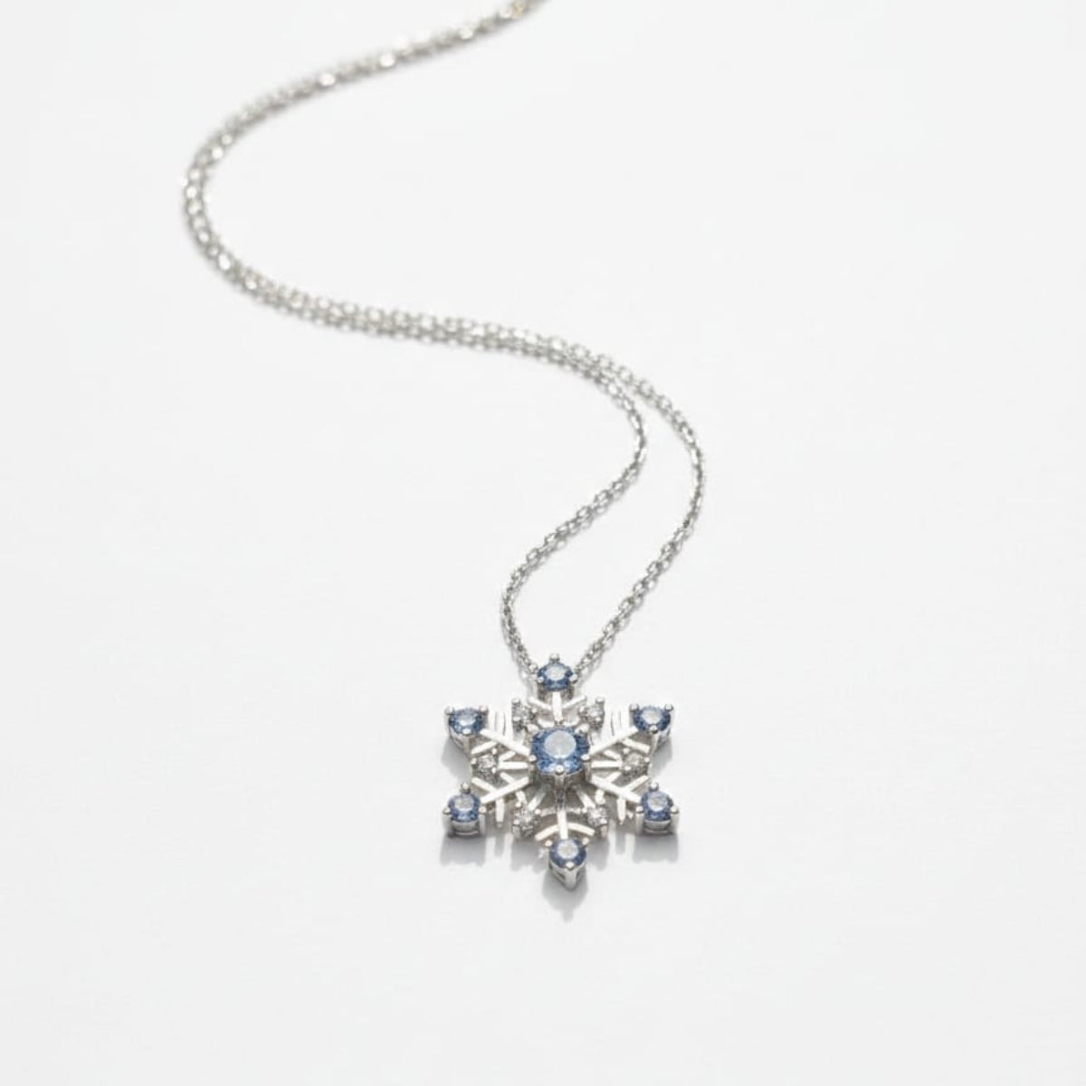 Dazzling Snowflake Necklace