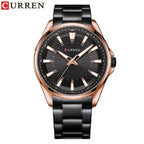 CURREN 8424 Men's Stainless Steel Quartz Wristwatch