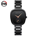 Hannah Martin 1251 Women’s Fashion Watch – Stainless Steel, Japan Quartz & Waterproof Black Dial