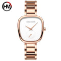 Hannah Martin 1251 Women’s Fashion Watch – Stainless Steel, Japan Quartz & Waterproof White Dial