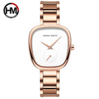 Hannah Martin 1251 Women’s Fashion Watch – Stainless Steel, Japan Quartz & Waterproof White Dial