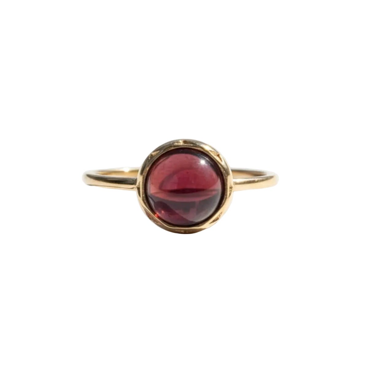 Red Garnet Ring