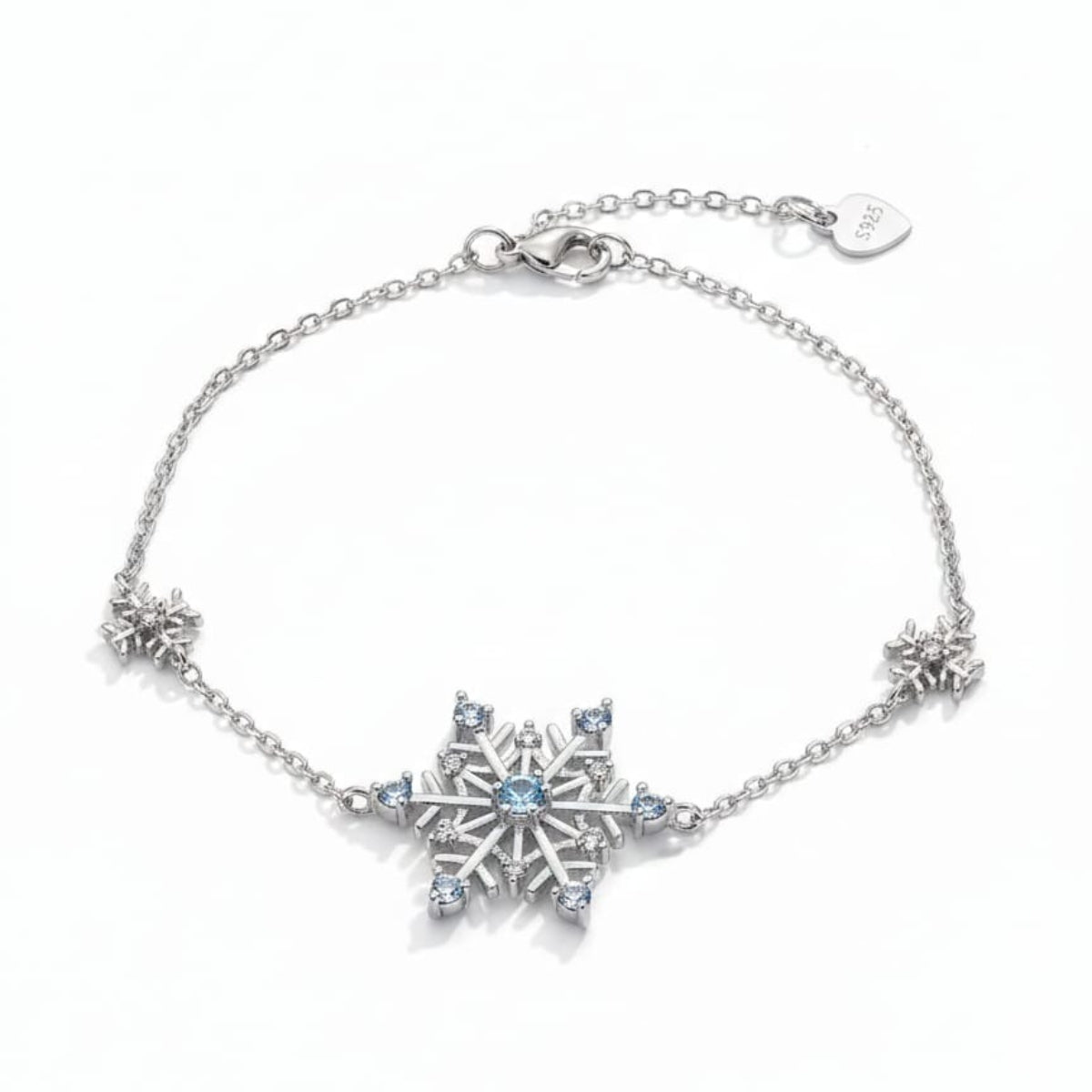 Dazzling Snowflake Bracelet