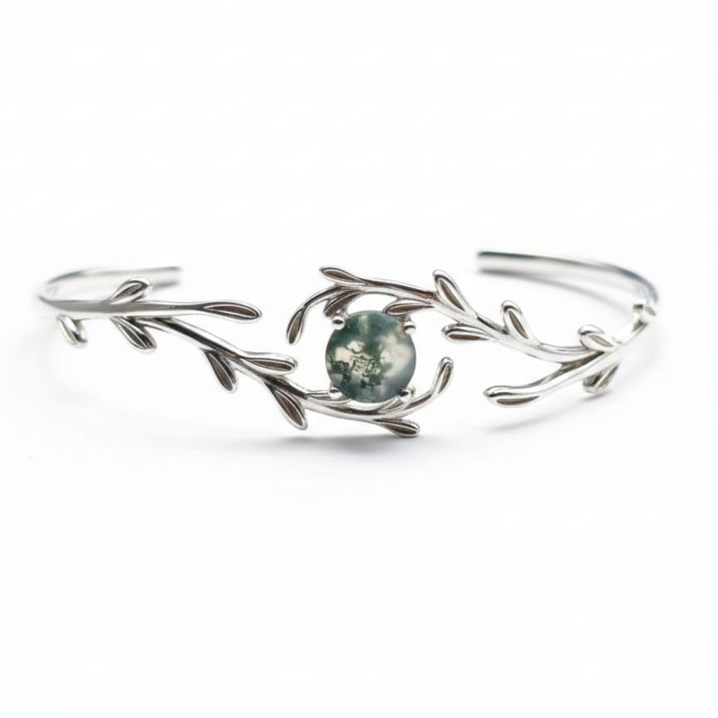 Leaf Branch Cuff Bracelet