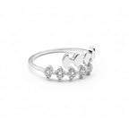 Silver Open Bypass Ring