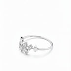 Silver Open Bypass Ring