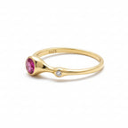 Modern Bezel Ring