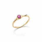 Modern Bezel Ring