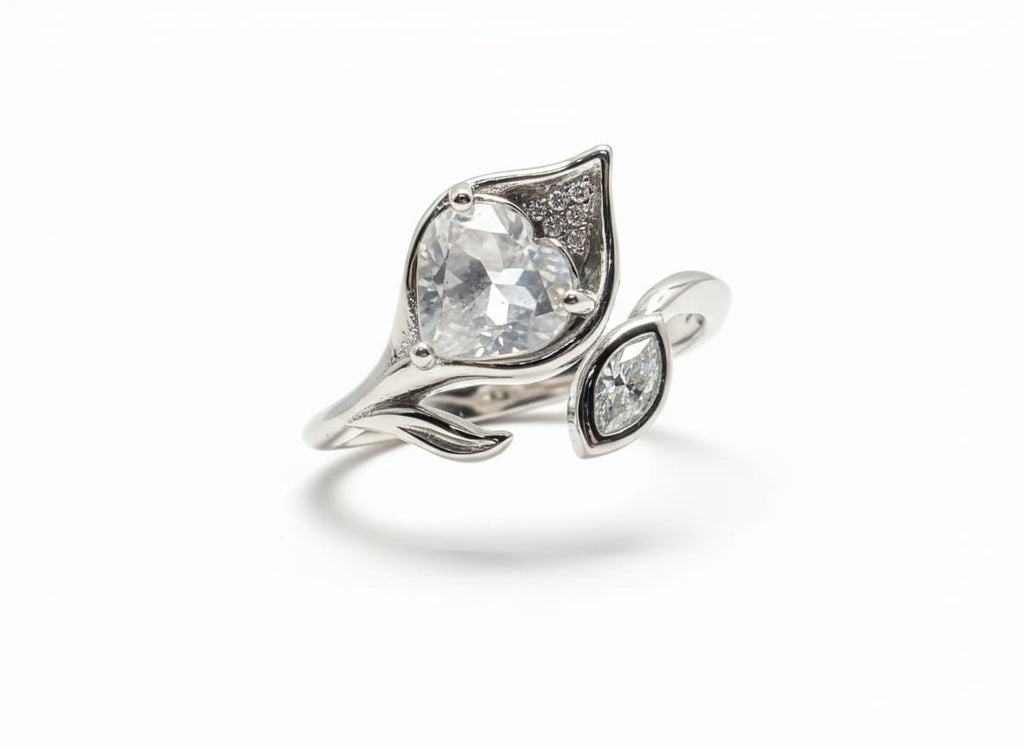 Enchanted Tulip Moonstone Ring