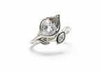 Enchanted Tulip Moonstone Ring