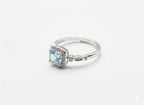 Ice-Blue Zircon Jewelry Set