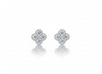 Radiant Floral Stud Earrings