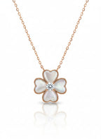Radiant Gold Butterfly Garden Pendant
