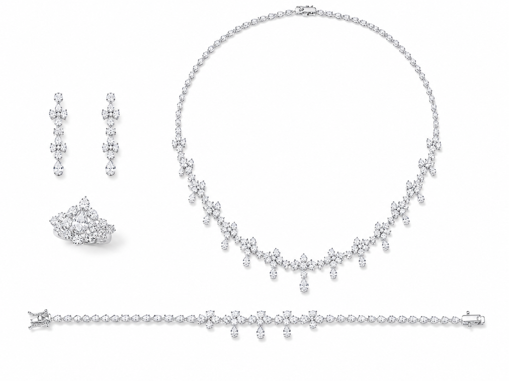 Marquis and Pear-Cut Crystals Set