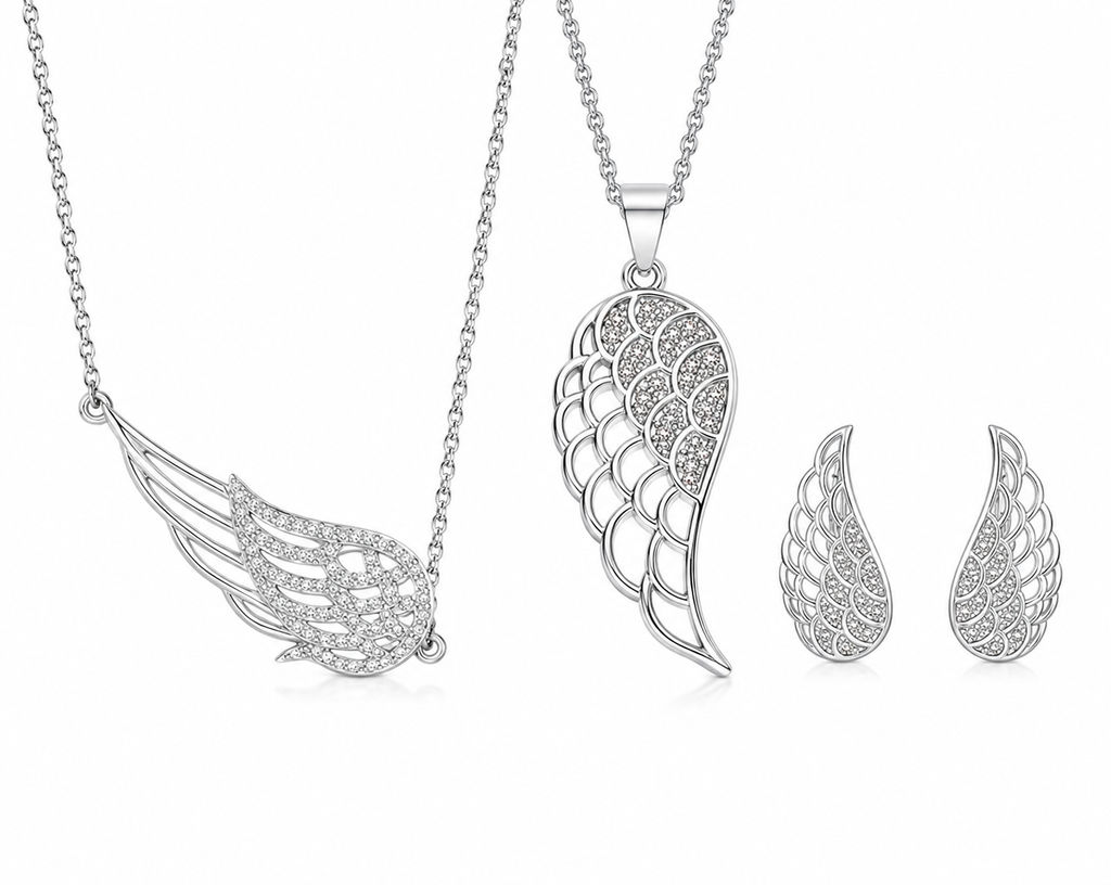 Angel Wing Jewelry Set