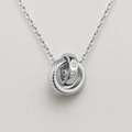 Interlocking Russian Ring Necklace