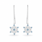 Snowflake Threader Earrings