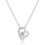 Necklace with Vivid Heart