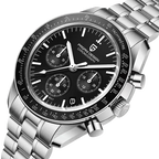 Pagani Design V6 Men’s Watch – VK63 Quartz Chronograph Stainless Steel - PD 1701 - Black Dial