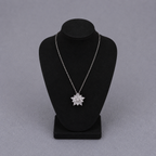 Snowflake Jewelry Set with Brilliant Sunburst