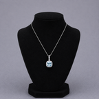 Ice-Blue Zircon Jewelry Set